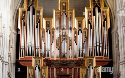 MADRID – L’organo della Cattedrale de la Almudena